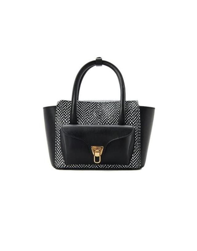 코치넬레 [해외직구] 코치넬리 숄더백 E1 UGB 18 03 01 001 ONESIZE Coccinelle BLACK 착용컷