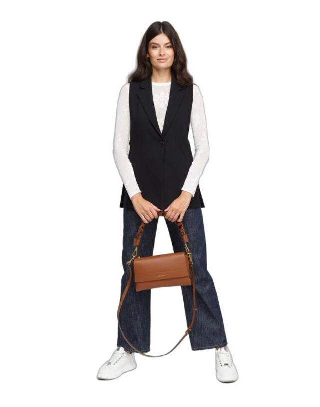 코치넬레 [해외직구] 코치넬리 숄더백 E1 M50 12 01 01 682 ONESIZE Coccinelle BROWN 착용컷