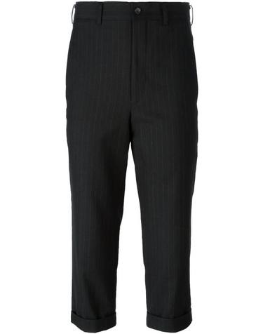 [해외직구] 25FW 꼼마꼼마 스트레이트 팬츠 RPP013 Black