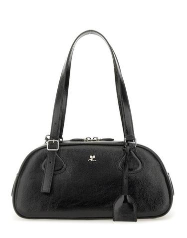 [해외직구] 25FW 쿠레쥬 프라이데이 레더 숄더백 325GSA191CR0043 9999 Black