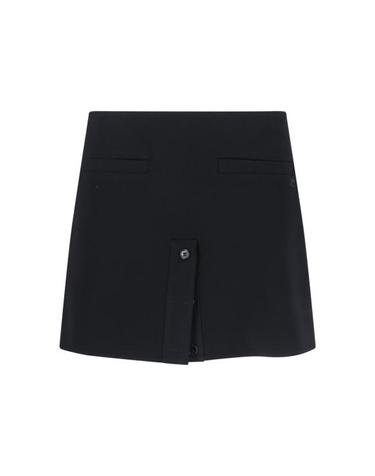 [해외직구] 26SS 쿠레쥬 미디 스커트 126CJU330PL0159 9999 Black