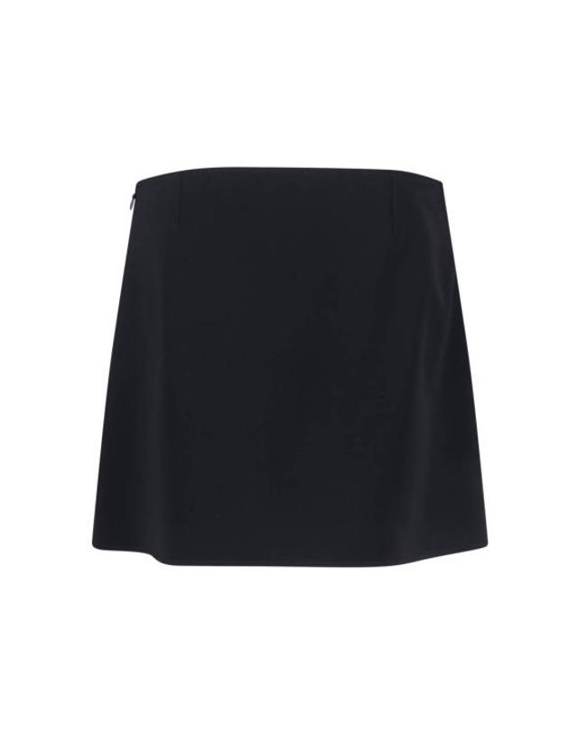 쿠레주 [해외직구] 26SS 쿠레쥬 미디 스커트 126CJU330PL0159 9999 Black 착용컷
