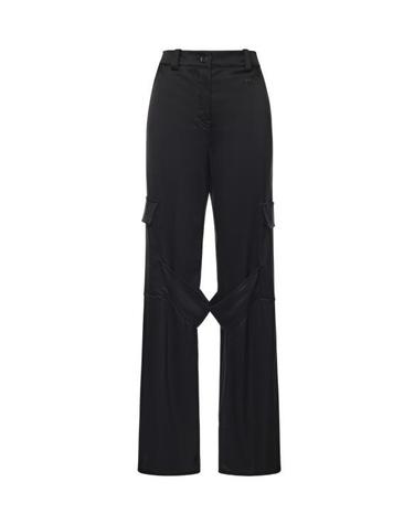 [해외직구] 26SS 쿠레쥬 스트레이트 팬츠 126CPA558TA0007 9999 Black