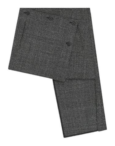 [해외직구] 25FW 쿠레쥬 숏 스커트 425CJU315WO0150 9901 BLACK HERITAGE WHITE