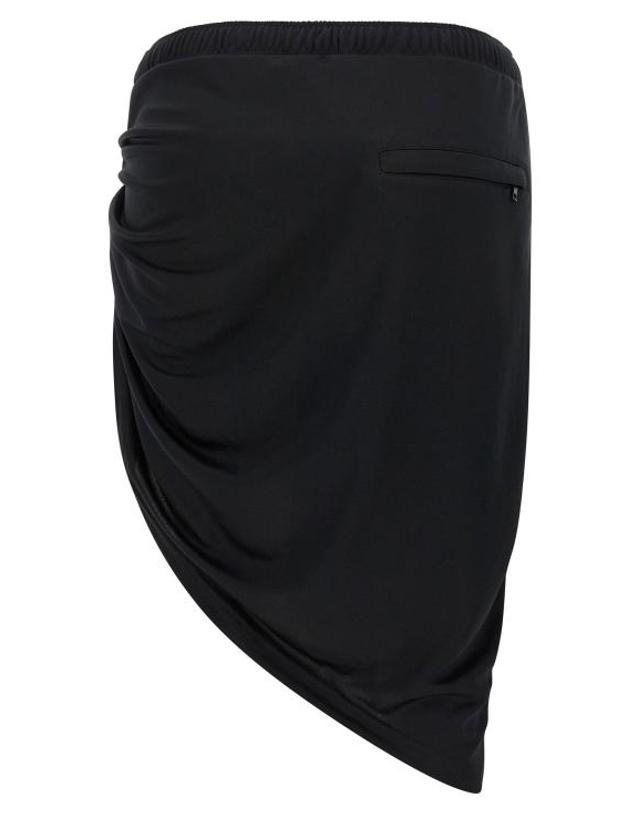 쿠레주 [해외직구] 쿠레쥬 스커트 LD226JJU371JS01959999 BLACK 착용컷