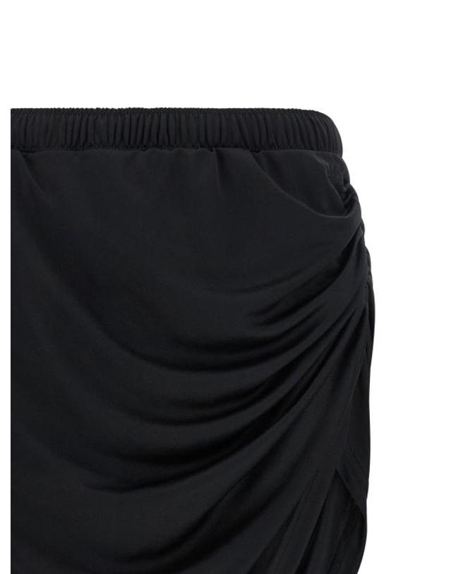 쿠레주 [해외직구] 쿠레쥬 스커트 LD226JJU371JS01959999 BLACK 착용컷