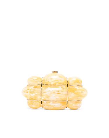 [해외직구] 26FW 컬트 가이아 클러치 파우치 HDBCL37212AC37 BOLLA YELLO YELLOW NEUTRALS