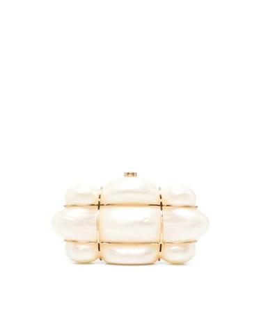 [해외직구] 26FW 컬트 가이아 클러치 파우치 HDBCL37212AC18 BOLLA IVORY NEUTRALS