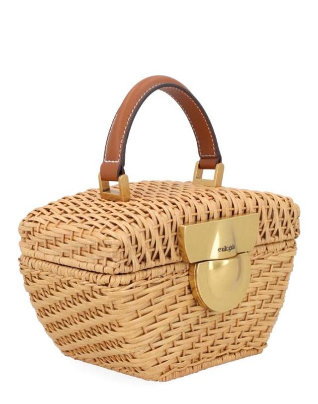 컬트 가이아 [해외직구] 26SS 컬트 가이아 토트백 TH2318RT1235 NATURAL BEIGE 착용컷