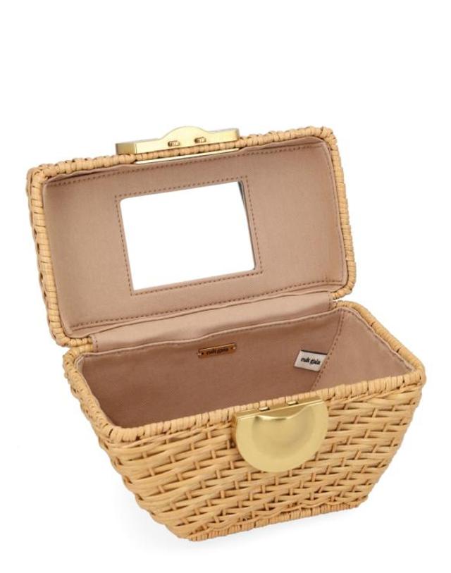 컬트 가이아 [해외직구] 26SS 컬트 가이아 토트백 TH2318RT1235 NATURAL BEIGE 착용컷