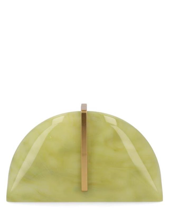 컬트 가이아 [해외직구] 26SS 컬트 가이아 클러치 파우치 HDBCL28820AC2960 DOMINGA GREEN 착용컷