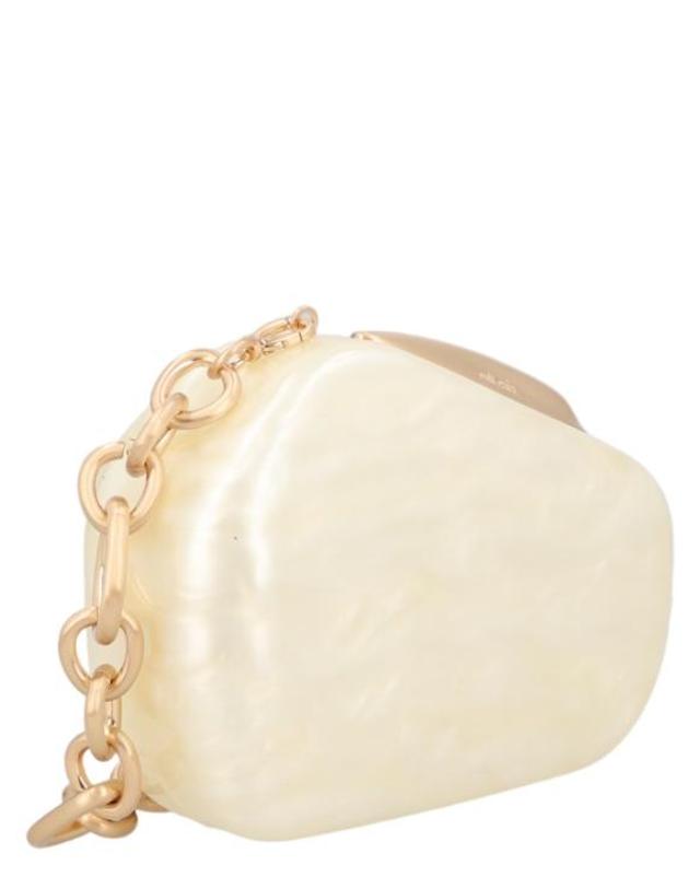 컬트 가이아 [해외직구] 26FW 컬트 가이아 숄더백 HDBCL1024AC1889 IVORY Neutrals 착용컷