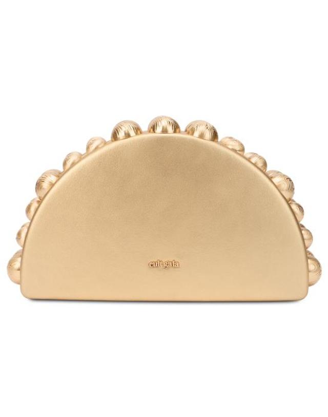 컬트 가이아 [해외직구] 26FW 컬트 가이아 클러치 파우치 HDBCL37205LR3308BRASS Gold 착용컷