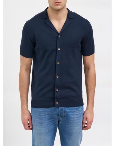 [해외직구] 26SS 다니엘알렉산드리니 반팔 셔츠 NDUMC0017YCO00147000 BLUE