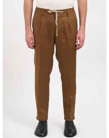 [해외직구] 26SS 다니엘알렉산드리니 스트레이트 팬츠 NDUPL0002LI00092009 BROWN