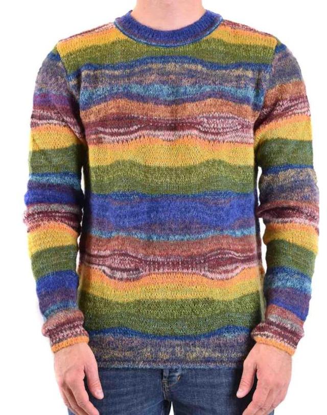 다닐로 파우라 [해외직구] 23FW 다닐로 파우라 스웨터 10DP90130000999LIGHTMULTICOLOR MULTICOLOUR 착용컷