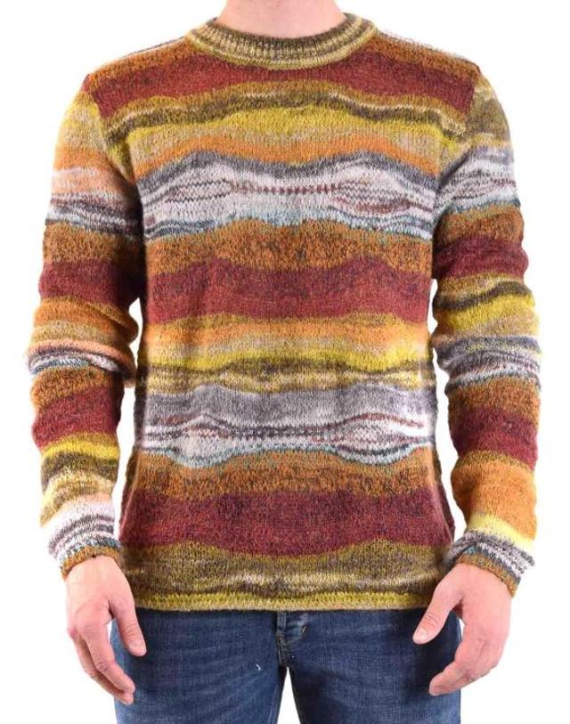 다닐로 파우라 [해외직구] 23FW 다닐로 파우라 스웨터 10DP90130000998DARKMULTICOLOR MULTICOLOUR 착용컷