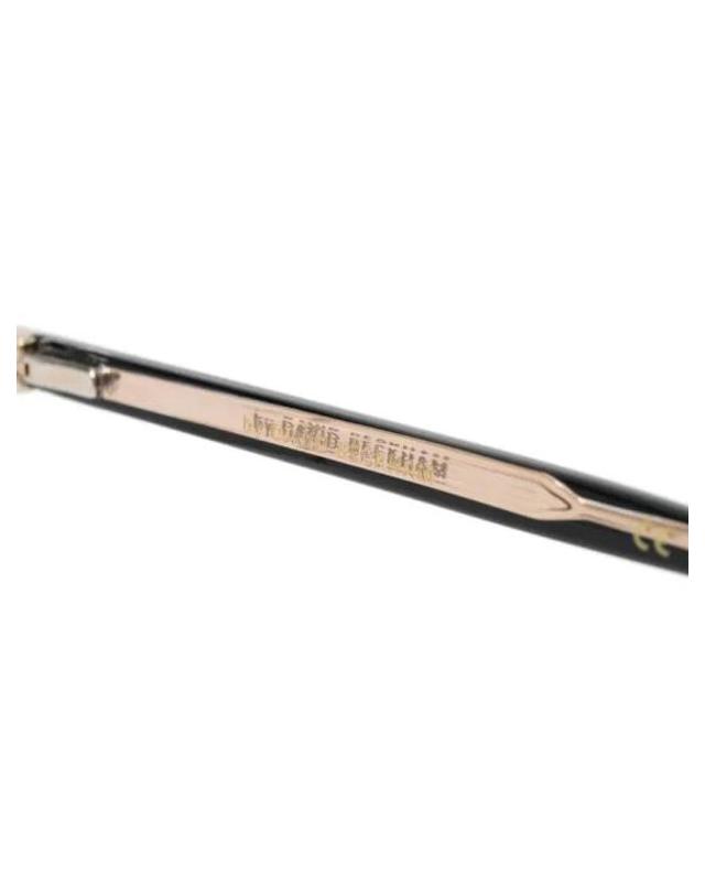 데이빗 베컴 [해외직구] 26SS 데이비드 베컴 안경 DB7103 RHL GOLD BLACK 57 착용컷