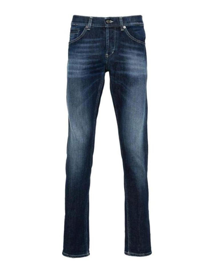 DONDUP [해외직구] 24FW 돈답 스트레이트 팬츠 UP232DSE340HS4800 Blue