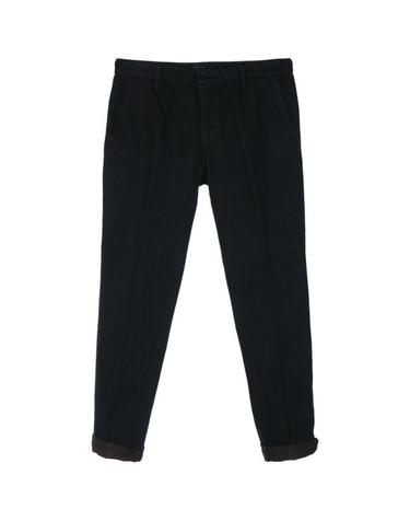[해외직구] 26FW 돈답 스트레이트 팬츠 UP688DFK348UNB4 800 BLACK