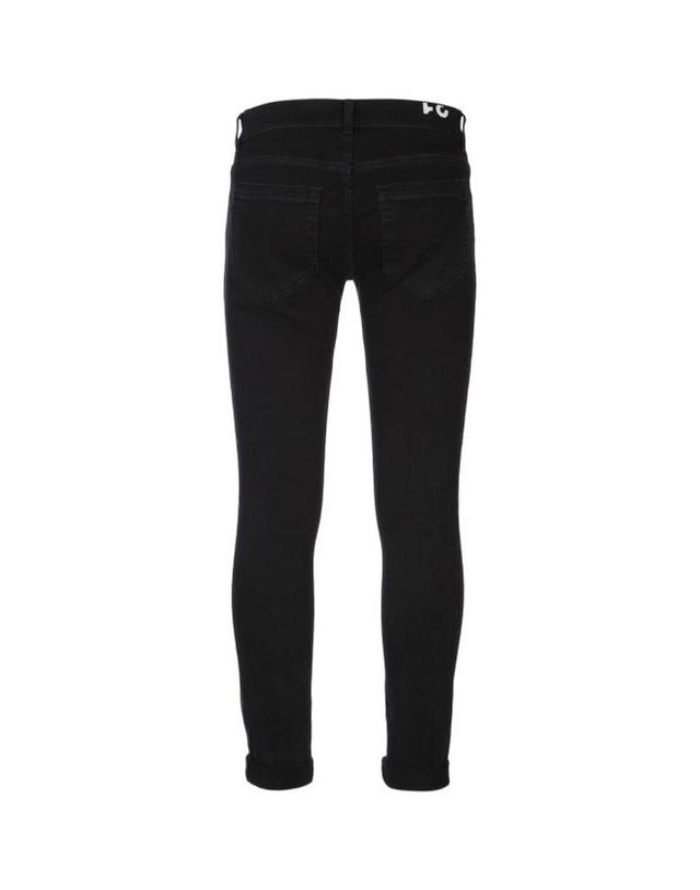 돈덥 [해외직구] 26SS 돈답 데님 팬츠 UP232DSH337UMB3DU 999 BLACK 착용컷