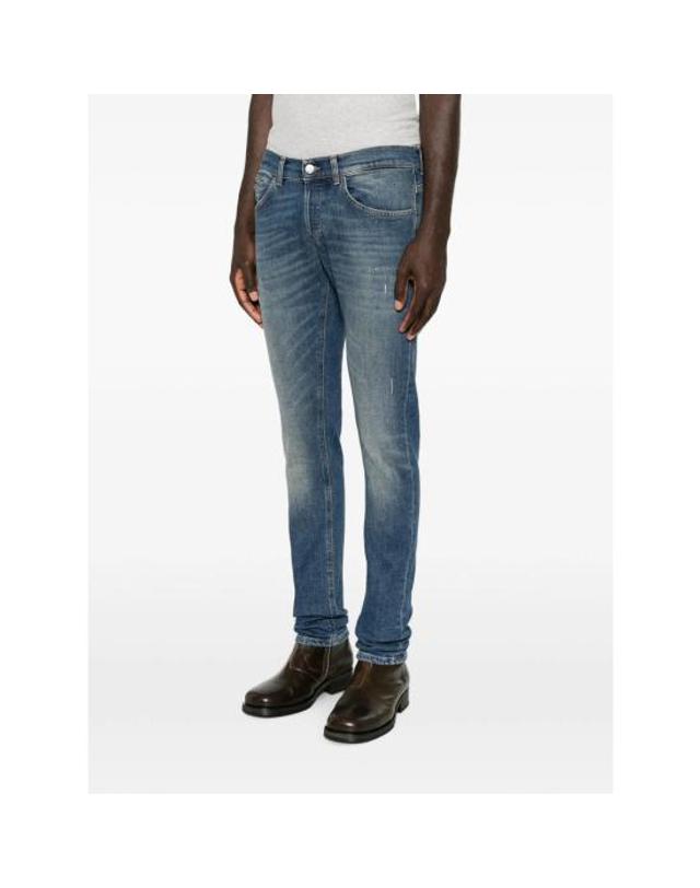 돈덥 [해외직구] 26FW 돈답 데님 팬츠 UP232 MT9 800 BLUE 착용컷