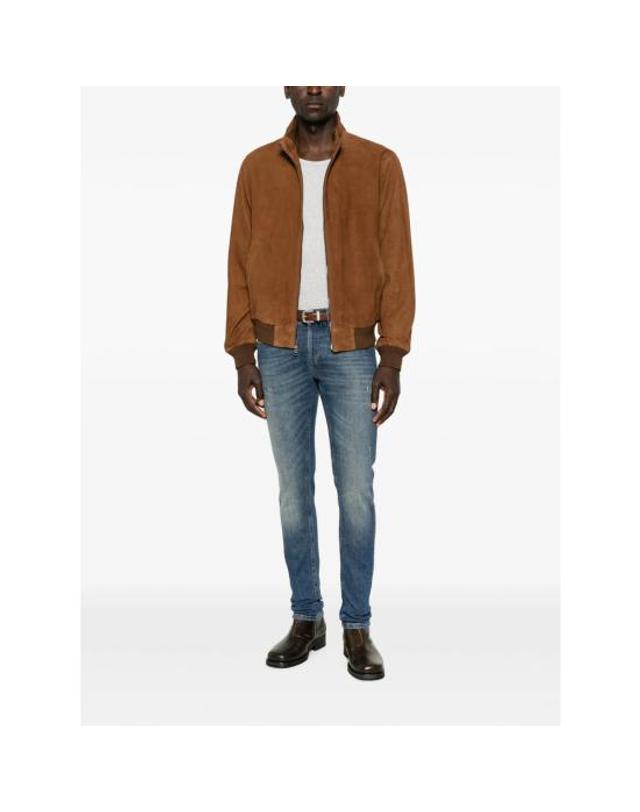 돈덥 [해외직구] 26FW 돈답 데님 팬츠 UP232 MT9 800 BLUE 착용컷