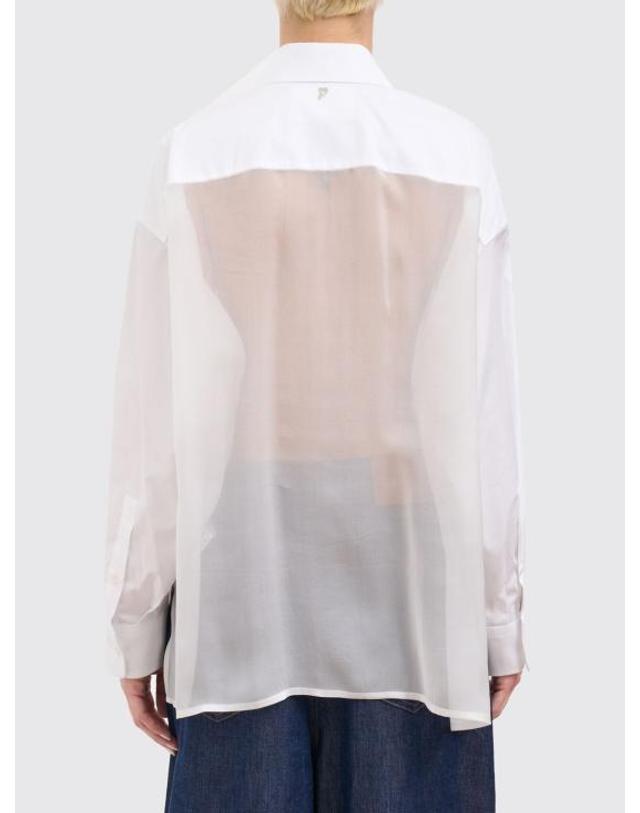 돈덥 [해외직구] 26SS 돈답 셔츠 DC492CF0200VXXX 000 White 착용컷