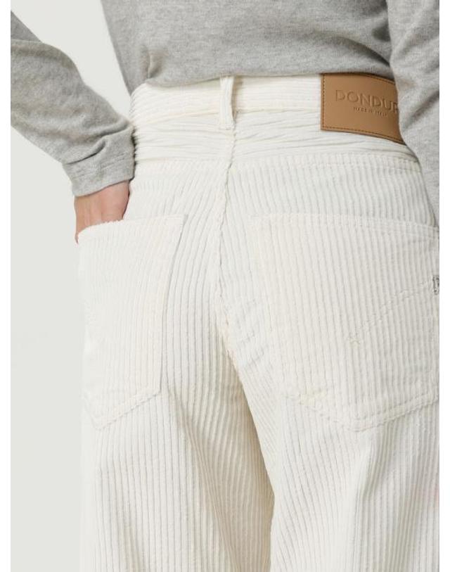 돈덥 [해외직구] 25FW 돈답 스트레이트 팬츠 DP427BVS0031DXXX 017 Cream 착용컷