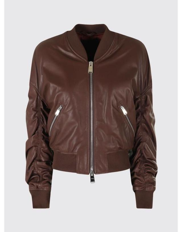 돈덥 [해외직구] 26FW 돈답 가죽 자켓 DJ800PL0511DXXX 761 Brown 착용컷
