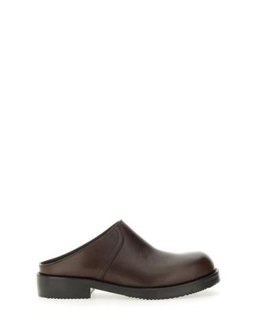 [해외직구] 25FW 드리스 반 노튼 뮬 슬리퍼 021705 105704 BROWN