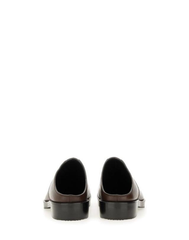 드리스 반 노튼 [해외직구] 25FW 드리스 반 노튼 뮬 슬리퍼 021705 105704 BROWN 착용컷