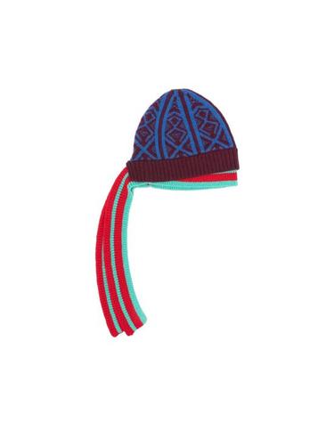 [해외직구] 26FW 드리스 반 노튼 모자 4761 012211 359 BLUE RED