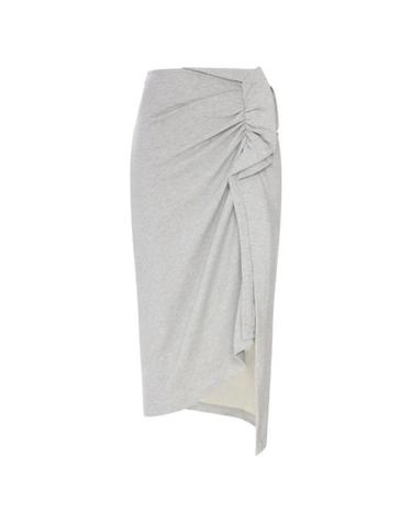 [해외직구] 26FW 드리스 반 노튼 스커트 0111304612813 Grey