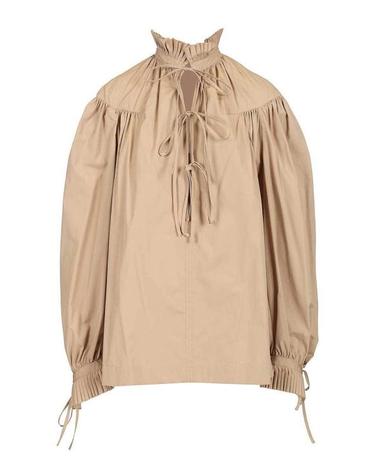 [해외직구] 26SS 드리스 반 노튼 블라우스 26113071633141E15 BEIGE
