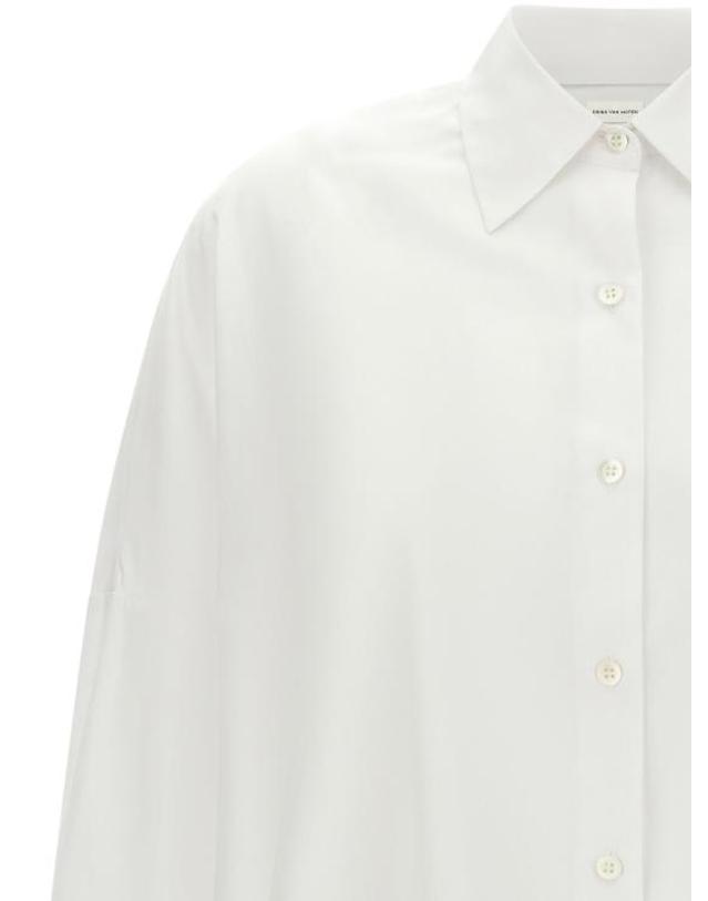 드리스 반 노튼 [해외직구] 26FW 드리스 반 노튼 블라우스 DR344568BM WHITE 착용컷