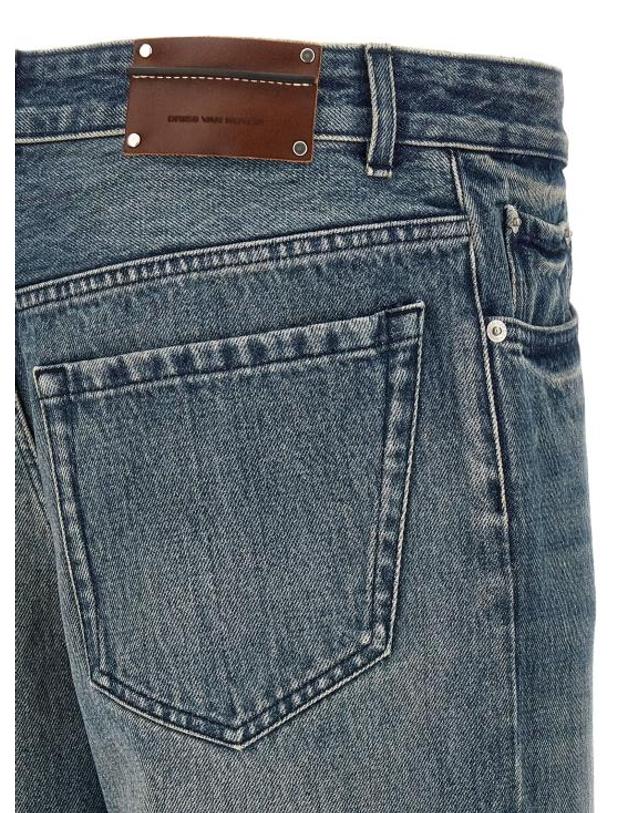 드리스 반 노튼 [해외직구] 26FW 드리스 반 노튼 데님 팬츠 DR342010BM BLUE 착용컷