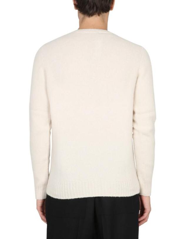 드루모어 [해외직구] 25FW 드루모어 스웨터 D8W103GLO 125 WHITE 착용컷