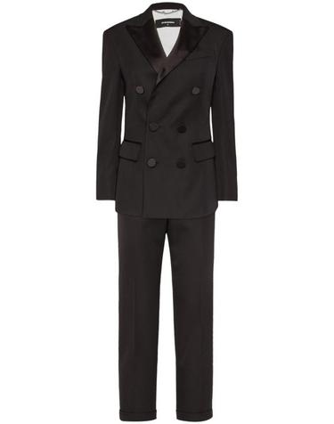 [해외직구] 24FW 디스퀘어드2 수트 세트 S75FT0259S76498 900 BLACK