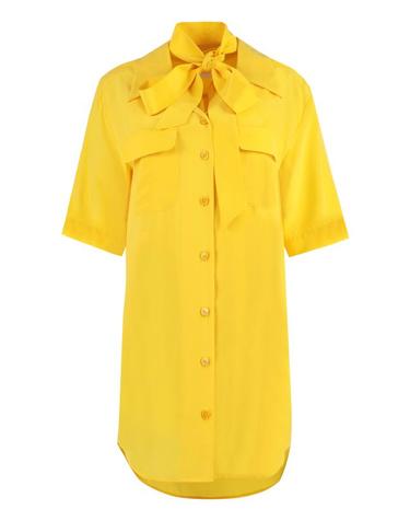 [해외직구] 23SS 이큅먼트 미디 원피스 D0019LFQ23 SOLEILDEPRINTEMPS Yellow
