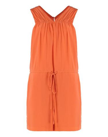 [해외직구] 23FW 이큅먼트 미디 원피스 O0007FQ23NASTURTIUM Orange