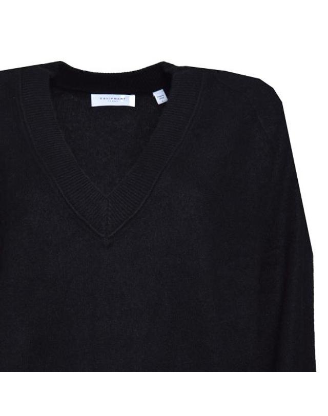 이큅먼트 [해외직구] 26SS 이큅먼트 가디건 190006109SW01372 TRUEBLACK Nero 착용컷
