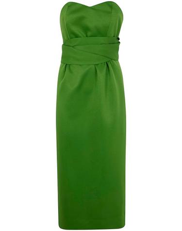 [해외직구] 26SS 에쌍씨엘 미디 원피스 JUROR SG23 SPIRULINA GREEN