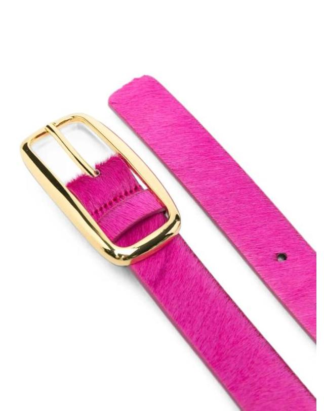 에쌍시엘 [해외직구] 26FW 에쌍씨엘 벨트 KLUB HM34 HOT MAGENTA 착용컷