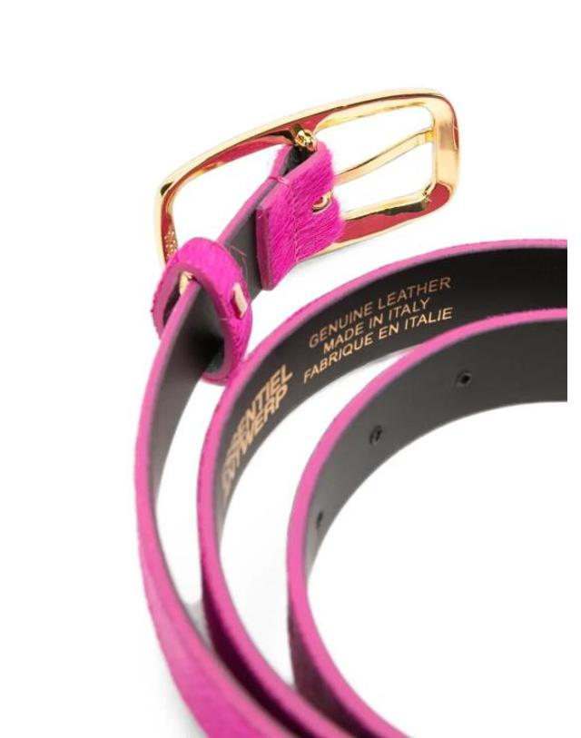 에쌍시엘 [해외직구] 26FW 에쌍씨엘 벨트 KLUB HM34 HOT MAGENTA 착용컷