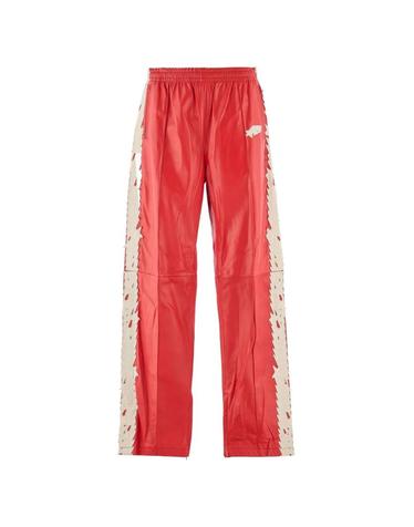 [해외직구] 26 FW SAINT MXXXXXX X 베이프 로고 패치 스타 아플리케 트랙팬츠 SMMK80000C57 TP459785405