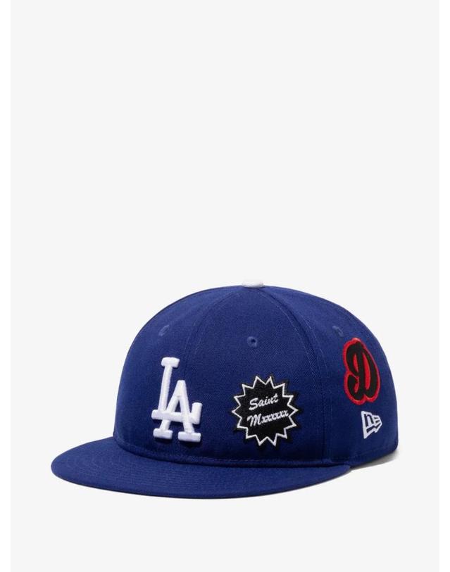 세인트 미카엘 [해외직구] 26 FW SAINT MXXXXXX X MLB X 뉴에라 다저스 로고 자수 베이스볼 캡 모자 HR8C46BL TP458099429 착용컷