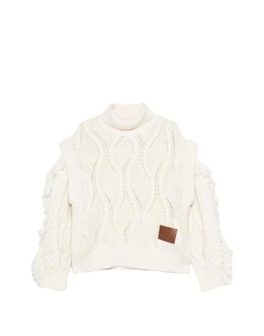 [해외직구] Goldbergh Brit fringed detail cable knit sweater 12296546386184 TP725717399