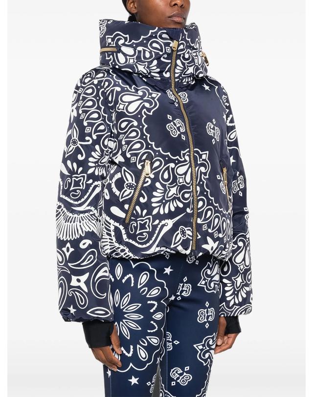 골드버그 [해외직구] Goldbergh Kyoki bandana print ski jacket 12219436073224 TP725738542 착용컷