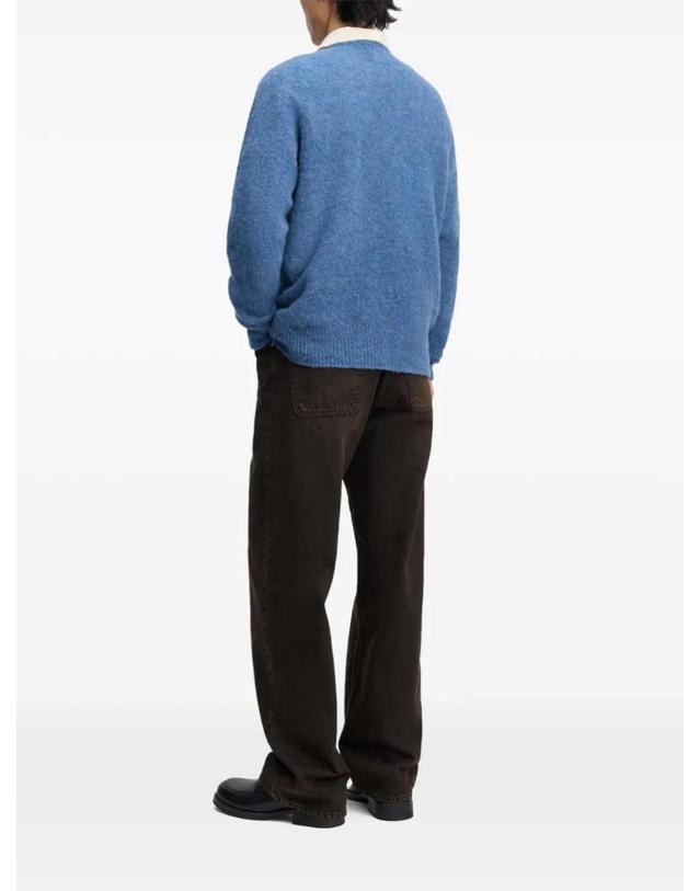 어나더 애스팩트 [해외직구] 26 FW Another Aspect crew neck lambswool sweater ASW20B TP458370003 착용컷
